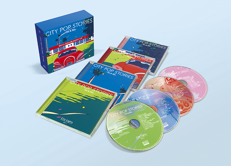 City Pop Stories (x4 CDs)