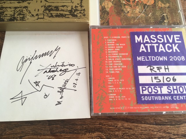 Faker Holic / YMO Live Tour Live (x2 Used CDs) (Excellent Condition Signed by Hosono, Sakamoto and Takahashi)