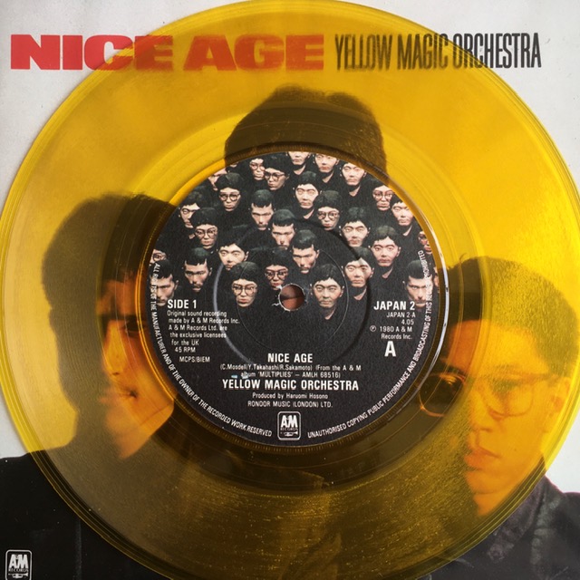 Nice Age (Used Yellow Vinyl 7 inch Single) (Excellent Condition)