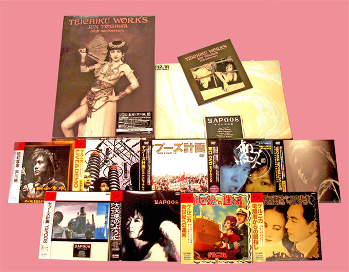 Teichiku Works Jun Togawa 30th Anniversary Box Set (x6 SHM-CDs + x3 DVDs) (Limited Edition)
